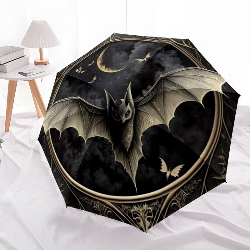 Halloween Night Bat Umbrella Automatic Open/close, Sturdy Iron Frame & 8-Rib Structure, Umbrella for Women & Men, Christmas Gift
Halloween Night Bat Umbrella Automatic Open/close, Sturdy Iron Frame & 8-Rib Structure, Umbrella for Women & Men, Christmas Gift
