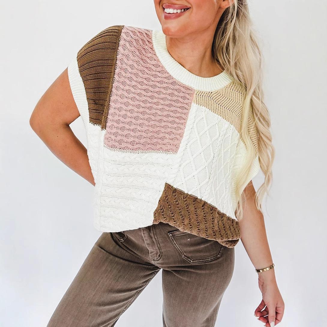 Women s Chunky Knit Sleeveless V-Neck Sweater Vest - European & American Street Fashion M хакі
Women s Chunky Knit Sleeveless V-Neck Sweater Vest - European & American Street Fashion M хакі