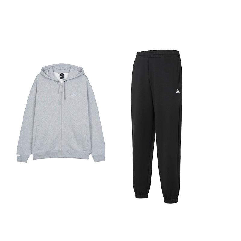 Adidas Solid Color Logo Fleece Thick Long Sleeve Top Comfortable Mid Waist Elastic Pants Casual Sports Suit Men suit IV7606+IV7603 L
Adidas Solid Color Logo Fleece Thick Long Sleeve Top Comfortable Mid Waist Elastic Pants Casual Sports Suit Men suit IV7606+IV7603 L
