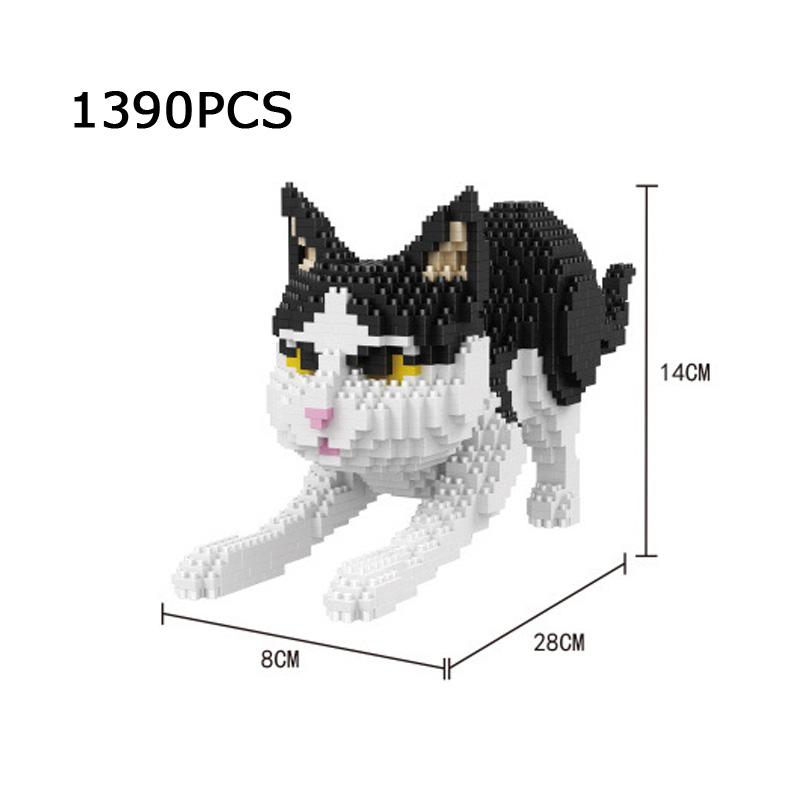 Lovely Pets Animals Nanobricks Cat Micro Diamond Block Kitten Build Model Construction Blocks Educational Toys For Kids Gifts
Lovely Pets Animals Nanobricks Cat Micro Diamond Block Kitten Build Model Construction Blocks Educational Toys For Kids Gifts