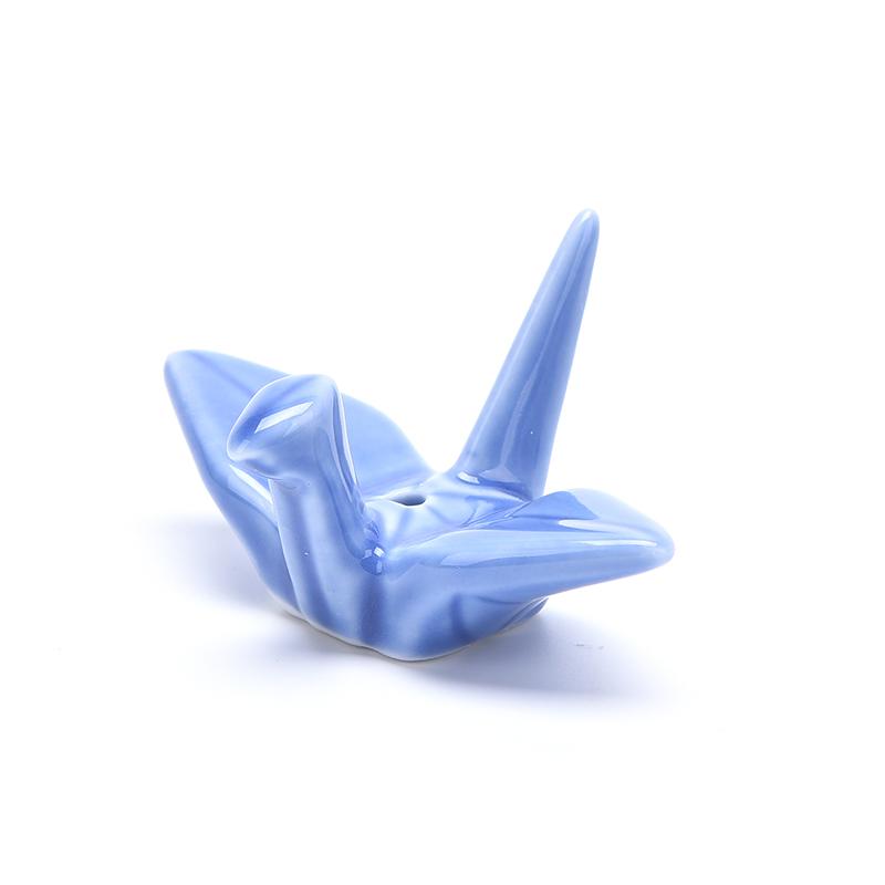 1pcs Thousand Paper Crane Shaped Incense Stand Holder Ceramic Incense Burner
1pcs Thousand Paper Crane Shaped Incense Stand Holder Ceramic Incense Burner