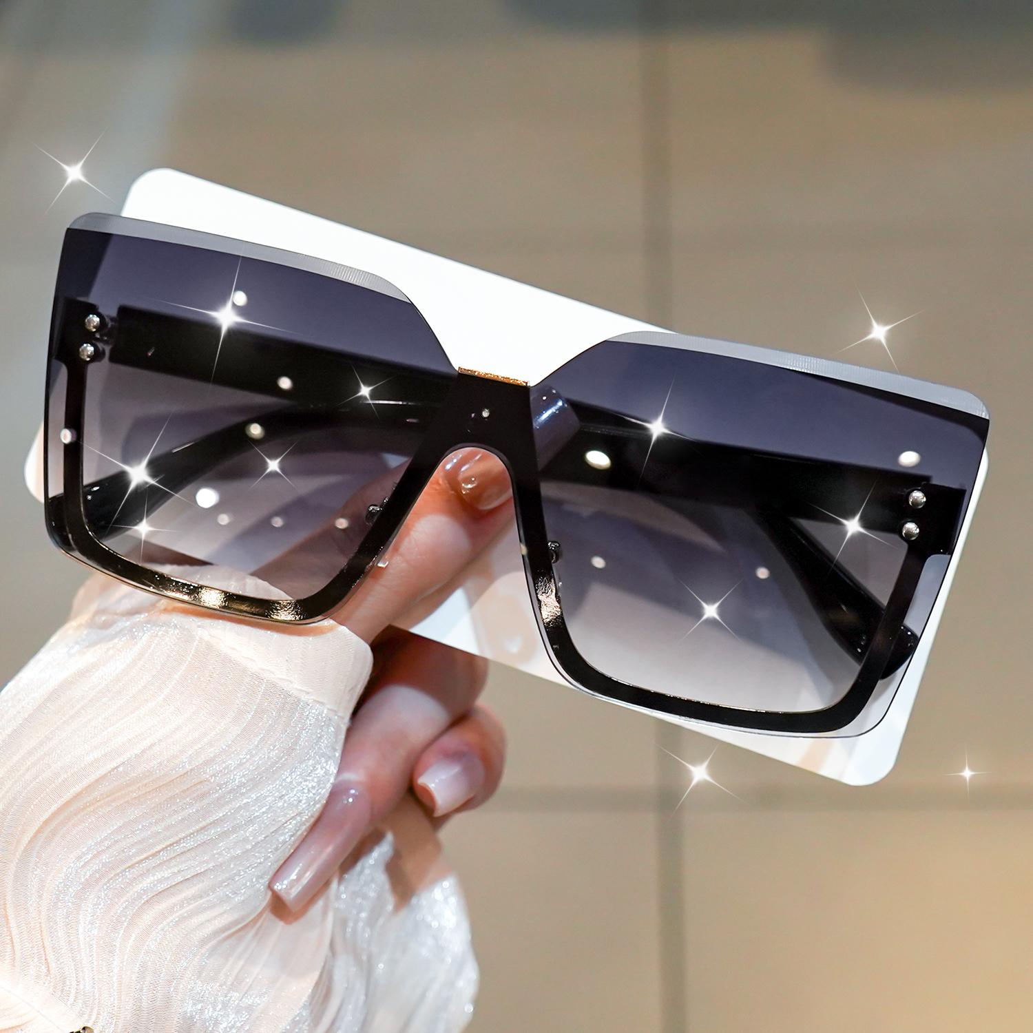 UV Protection Lightweight Comfortable Durable High Quality Square Shaped Lenses Female Male Sun Glasses Y2K-Inspired -
UV Protection Lightweight Comfortable Durable High Quality Square Shaped Lenses Female Male Sun Glasses Y2K-Inspired -