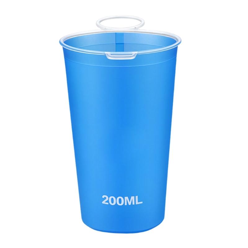 Foldable Sports Water Cup Water Carriers Bottle 200ML Safe Materials Water Container Perfect For Marathons And Camping синій
Foldable Sports Water Cup Water Carriers Bottle 200ML Safe Materials Water Container Perfect For Marathons And Camping синій