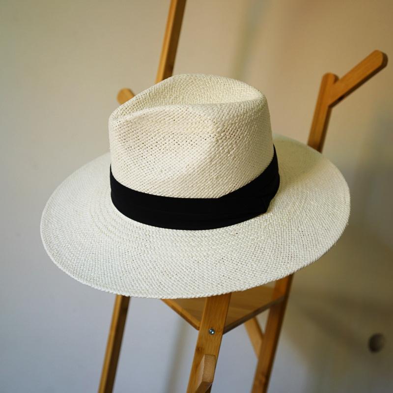 White Panama Hats Summer Fedora Hat for Men Women Sun Hats Wedding Party Hat with Ribbon Band
White Panama Hats Summer Fedora Hat for Men Women Sun Hats Wedding Party Hat with Ribbon Band