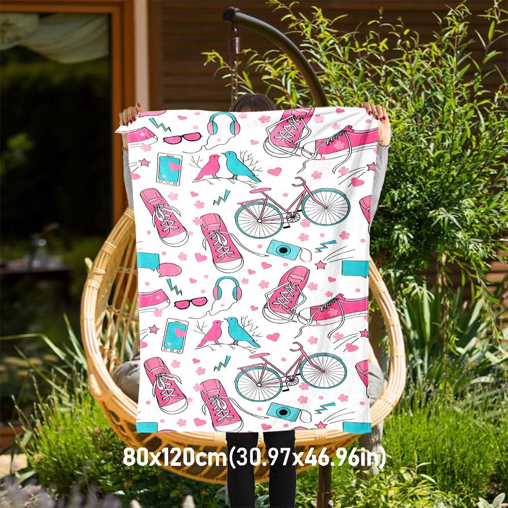 1pc shoes bike Outdoor Flannel Blanket Soft Warm All-Season Throw for Sofa Bed Car Camping Office, Cozy Gift Idea1233S 80x120cm(31x47inch)
1pc shoes bike Outdoor Flannel Blanket Soft Warm All-Season Throw for Sofa Bed Car Camping Office, Cozy Gift Idea1233S 80x120cm(31x47inch)