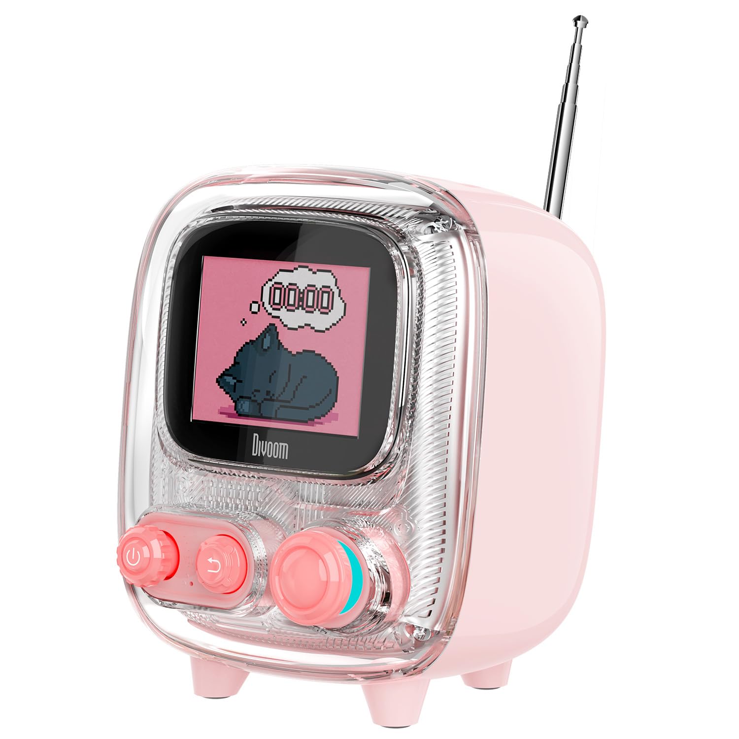 Divoom Retro Bluetooth Speaker з FM-радіо Speaker Speaker Small Pixel Compatible with Tiivoo-2 Cute/Wireless Styles/Bultifunctional рожевий
Divoom Retro Bluetooth Speaker з FM-радіо Speaker Speaker Small Pixel Compatible with Tiivoo-2 Cute/Wireless Styles/Bultifunctional рожевий