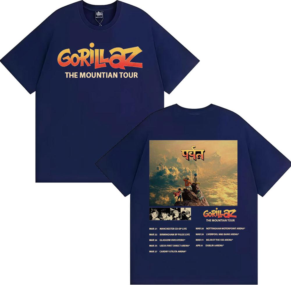 Gorillaz Band Tour 2026 The Mountian T Shirts Men Women Harajuku Hip Hop Streetwear Tshirt 100 Cotton ONeck Oversized T Shirt S
Gorillaz Band Tour 2026 The Mountian T Shirts Men Women Harajuku Hip Hop Streetwear Tshirt 100 Cotton ONeck Oversized T Shirt S