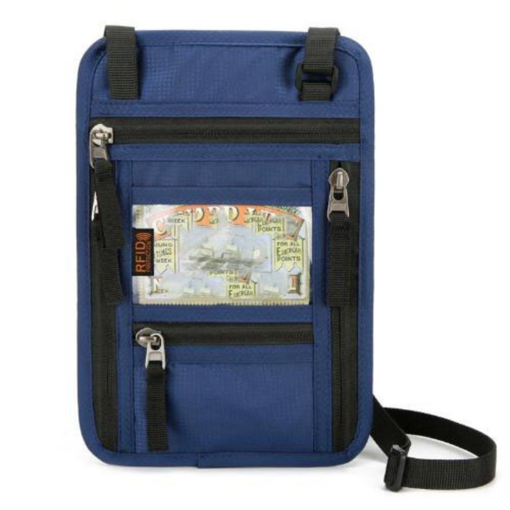 Multi functional Neck Hanging Passport Bag 16*2*23.5cm 6 Colors RFID Crossbody Cover синий
Multi functional Neck Hanging Passport Bag 16*2*23.5cm 6 Colors RFID Crossbody Cover синий