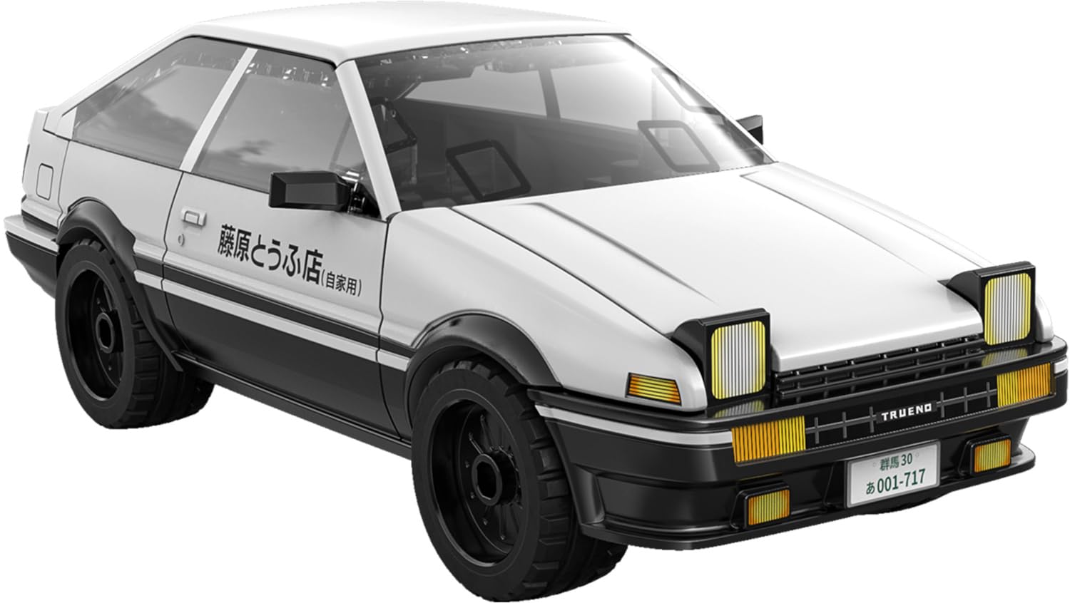 Doyusha Initial D Real Body Kit Takumi Fujiwara AE86 TRUENO Scale Assembly Kit Приблизительный. 1/35
Doyusha Initial D Real Body Kit Takumi Fujiwara AE86 TRUENO Scale Assembly Kit Приблизительный. 1/35