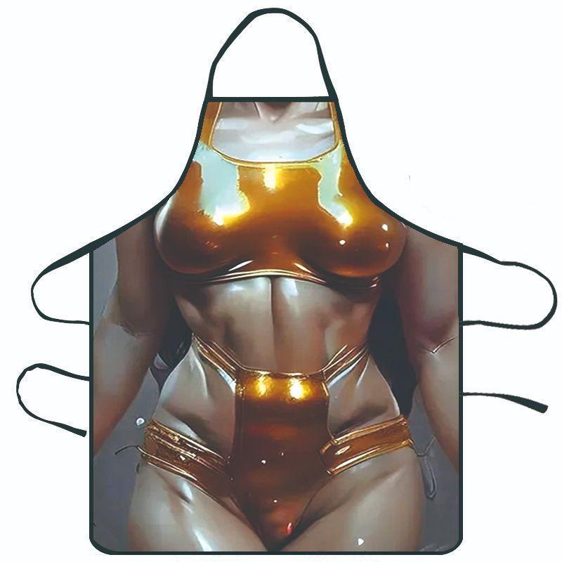 Creative BBQ Funny And Hilarious Apron Kitchen Household Cover One Size
Creative BBQ Funny And Hilarious Apron Kitchen Household Cover One Size
