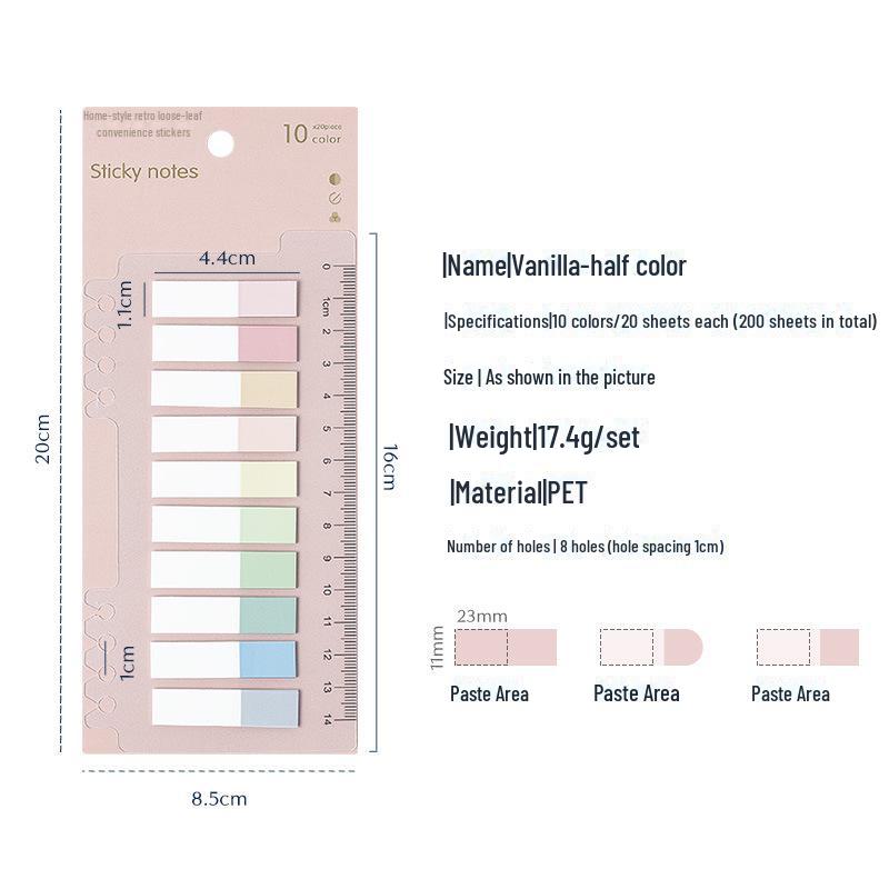 Morandi Color Sticky Note - Маленькие наклейки-индексы для записи свежей классификации 200 Sheets
Morandi Color Sticky Note - Маленькие наклейки-индексы для записи свежей классификации 200 Sheets