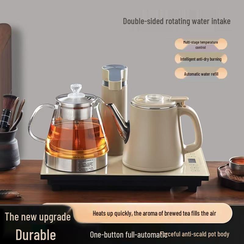 Smart Automatic Tea Table: Embedded Kettle, Water Dispenser, Boiling & Brewing Set.
Smart Automatic Tea Table: Embedded Kettle, Water Dispenser, Boiling & Brewing Set.