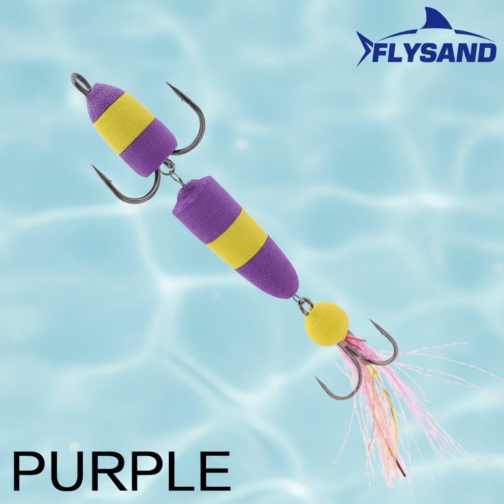 Fishing Soft Bait Bass Lure Swimming Minnow Floating Foam Swivel Multicolor 10cm 5g Popper Lure for Trout and Bass Fishing фіолетовий
Fishing Soft Bait Bass Lure Swimming Minnow Floating Foam Swivel Multicolor 10cm 5g Popper Lure for Trout and Bass Fishing фіолетовий