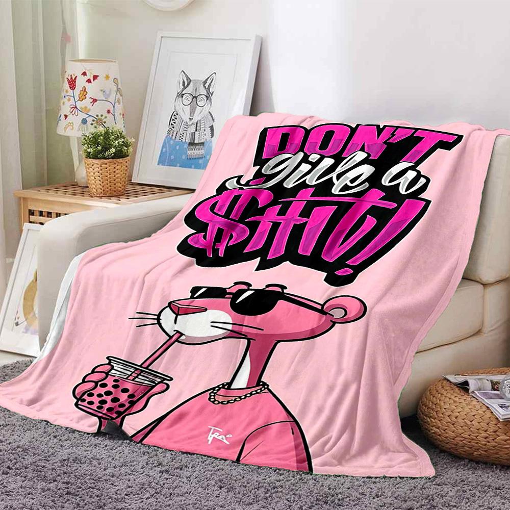 1pc Pink Panther Themed Printed Soft and Comfortable Home Blanket, Small Throw Blanket, Nap Blanket, Suitable as a Gift l049 80cmx120cm(31inx47in)
1pc Pink Panther Themed Printed Soft and Comfortable Home Blanket, Small Throw Blanket, Nap Blanket, Suitable as a Gift l049 80cmx120cm(31inx47in)