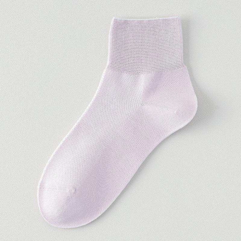 Women s Summer Thin Short Socks, Mesh Loose-fitting Postpartum Socks, Summer Boneless Modal Cotton Socks 1 pair світло-фіолетового кольору
Women s Summer Thin Short Socks, Mesh Loose-fitting Postpartum Socks, Summer Boneless Modal Cotton Socks 1 pair світло-фіолетового кольору