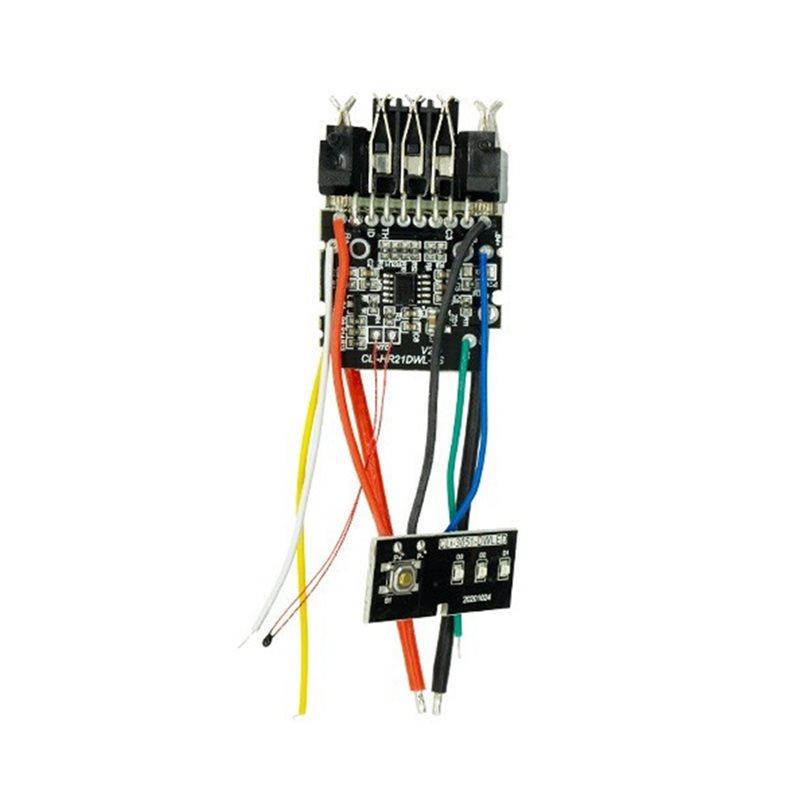 ABWR-Protection Board For 20V For DCB200 Power Tool- 21700 Li- Battery PCB Charging Protection Circuit Board чорний
ABWR-Protection Board For 20V For DCB200 Power Tool- 21700 Li- Battery PCB Charging Protection Circuit Board чорний