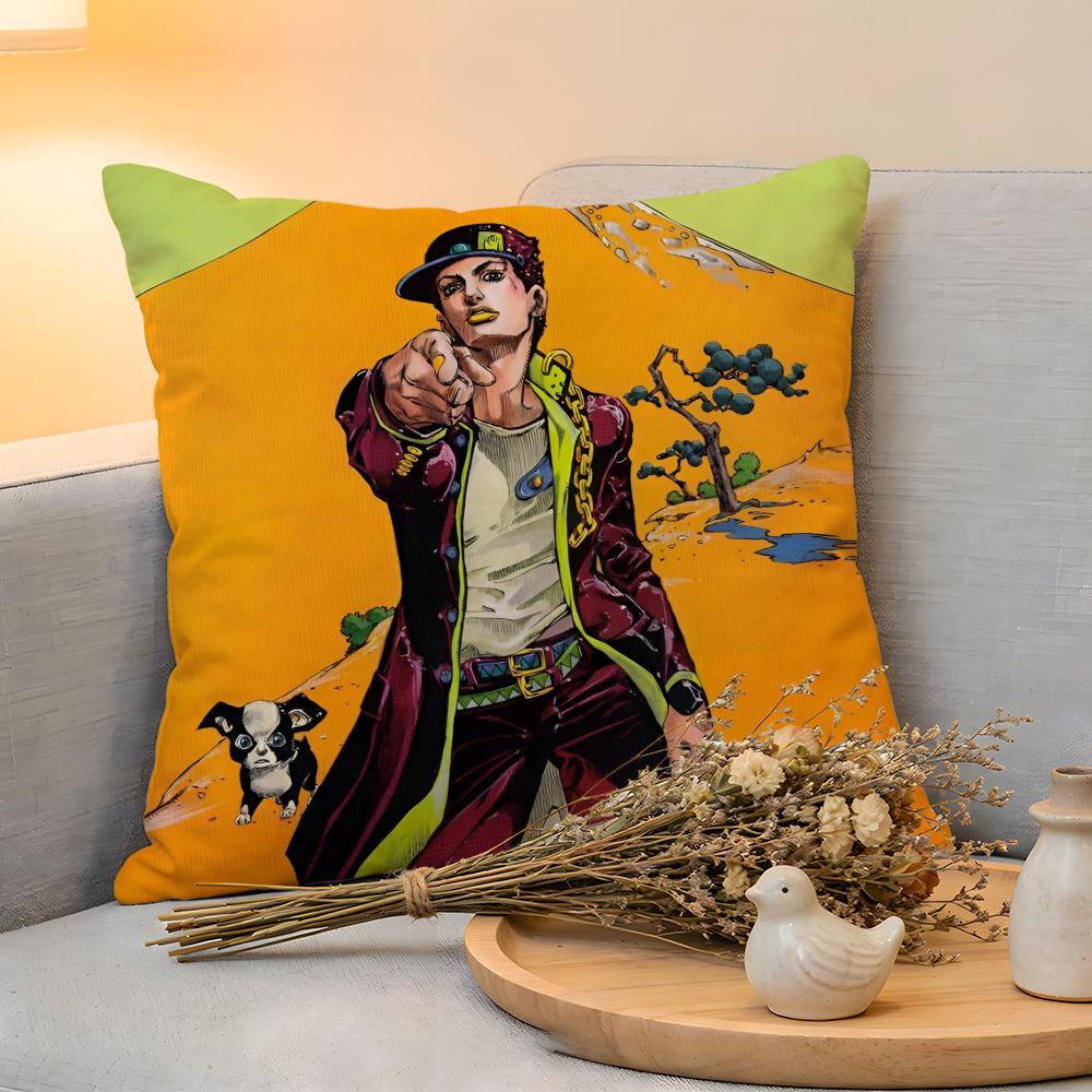 Cushion Cover Linen SkinFriendly Soft Decorative Case For Sofa Home Decor Anime JJoJo Bizarre Adventure Pillow cover 30x30cm
Cushion Cover Linen SkinFriendly Soft Decorative Case For Sofa Home Decor Anime JJoJo Bizarre Adventure Pillow cover 30x30cm