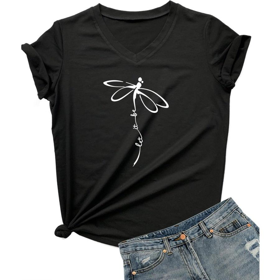 DANVOUY Dragonfly Shirt Cute Graphic Tee Shirts Funny Short Sleeve Casual V-Neck Tops XXXXXL різнокольоровий
DANVOUY Dragonfly Shirt Cute Graphic Tee Shirts Funny Short Sleeve Casual V-Neck Tops XXXXXL різнокольоровий