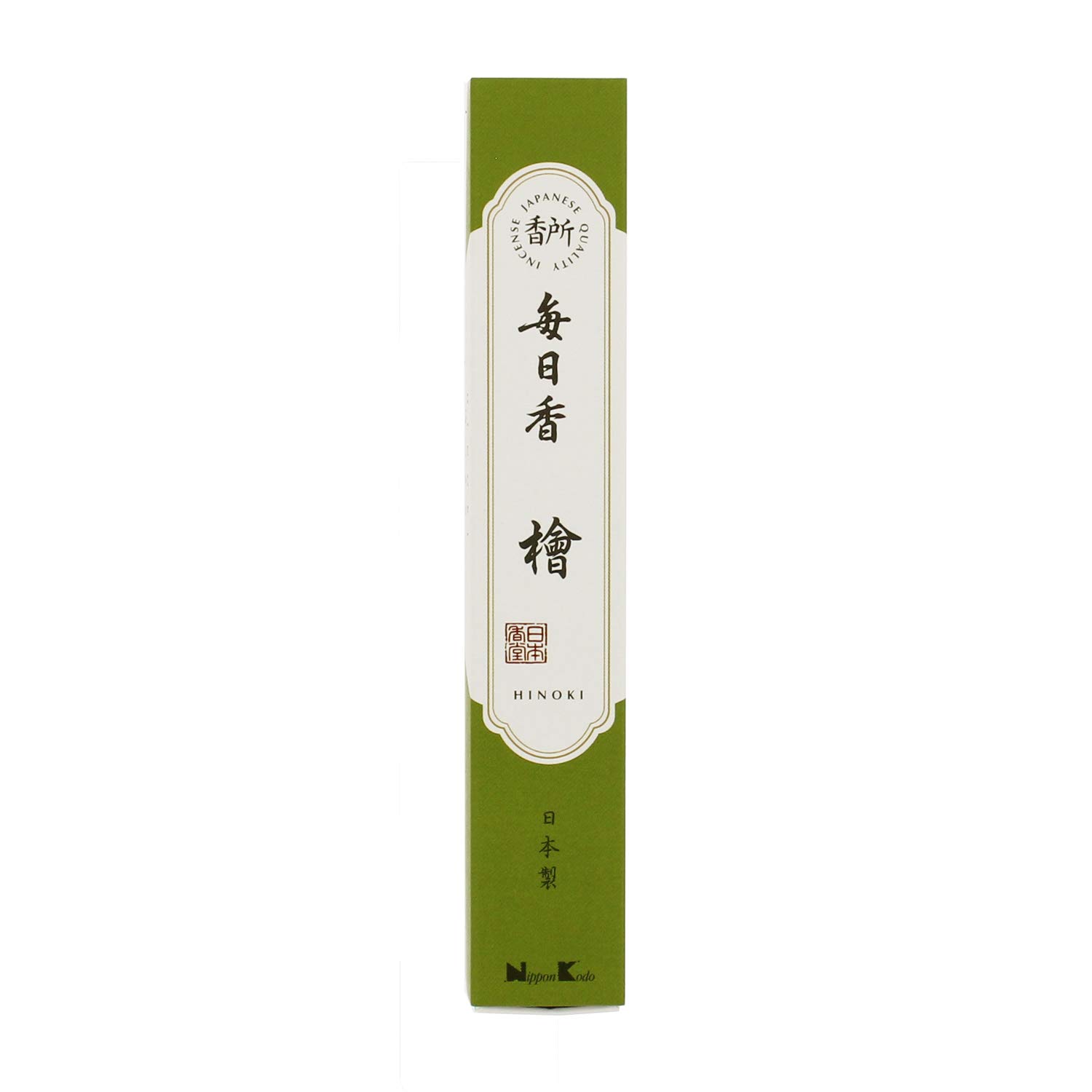 Mainichi Ko Hinoki Hinoki Sticks 30 шт. Пахощі з пахощами. Ароматичні палички Nippon Kodo. Зроблено в Японії коричневий
Mainichi Ko Hinoki Hinoki Sticks 30 шт. Пахощі з пахощами. Ароматичні палички Nippon Kodo. Зроблено в Японії коричневий