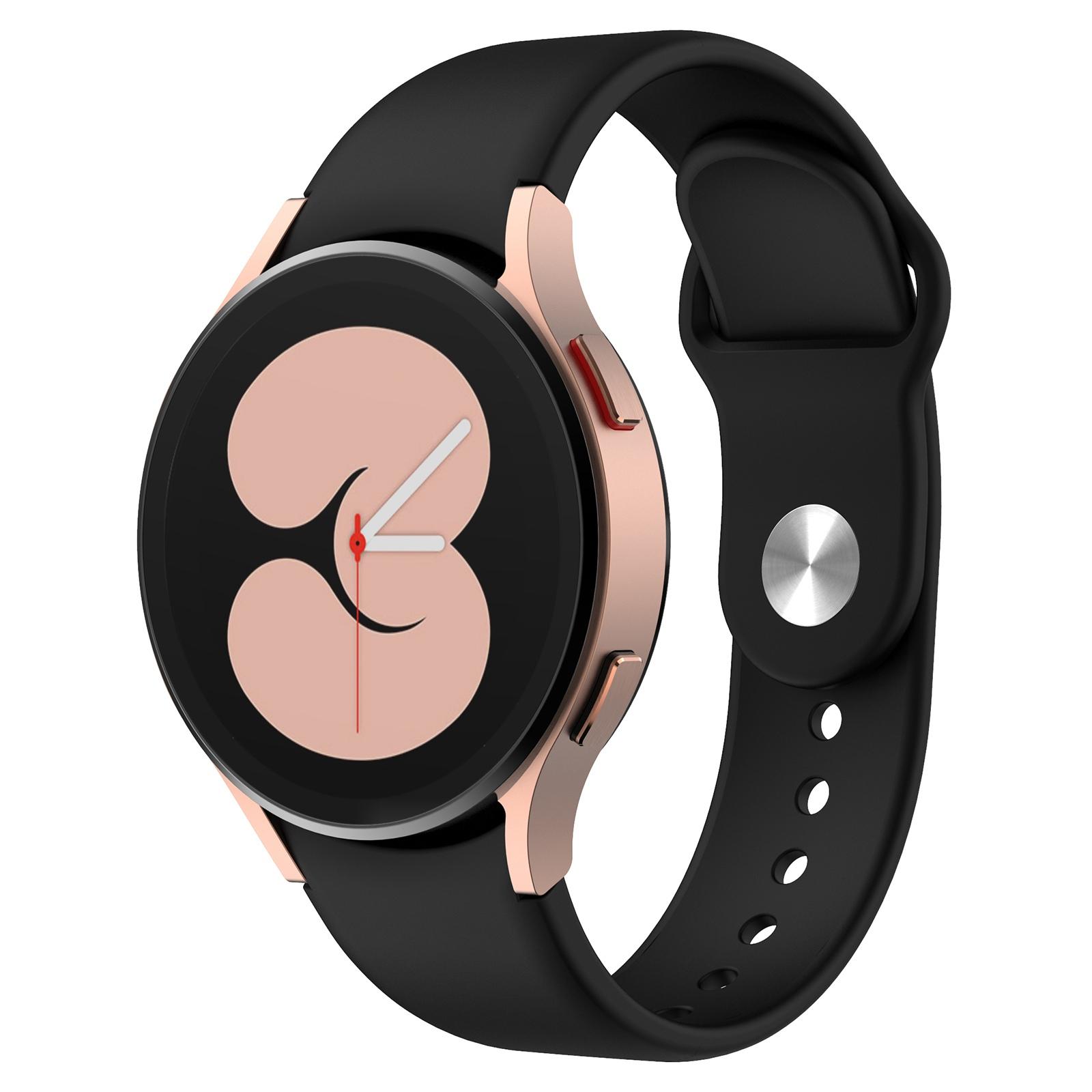 For Samsung Galaxy Watch 5 40mm/44mm/5 Pro 45mm Quick Release Watch Band Silicone Watch Strap Replacement Watchband with Button White
For Samsung Galaxy Watch 5 40mm/44mm/5 Pro 45mm Quick Release Watch Band Silicone Watch Strap Replacement Watchband with Button White