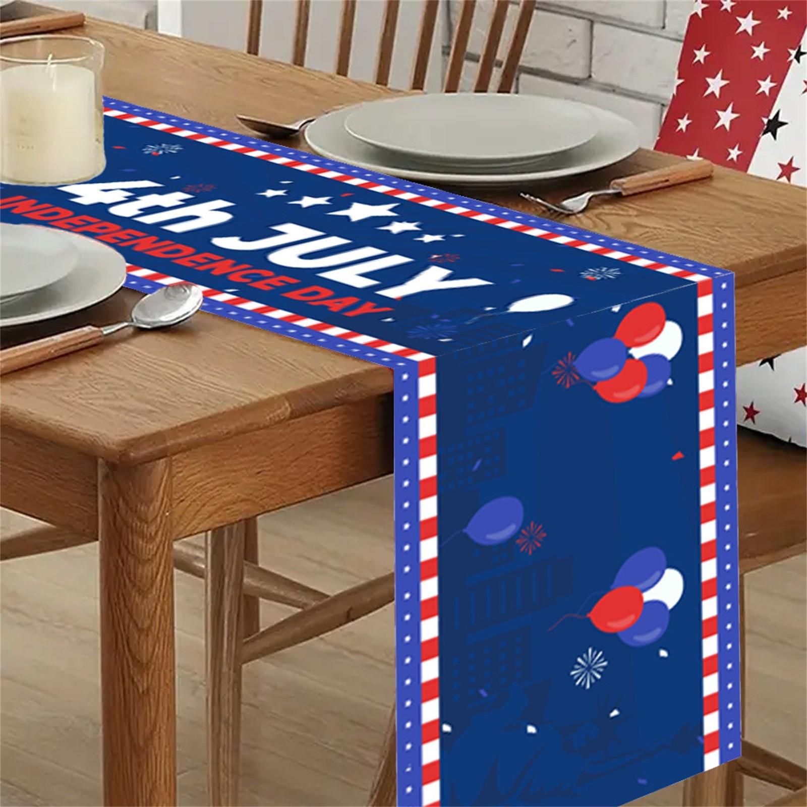 Rectangular Table Runner with Striped Center and Decorative Printed Ends Suitable for Dining and Living Room Settings One Size
Rectangular Table Runner with Striped Center and Decorative Printed Ends Suitable for Dining and Living Room Settings One Size