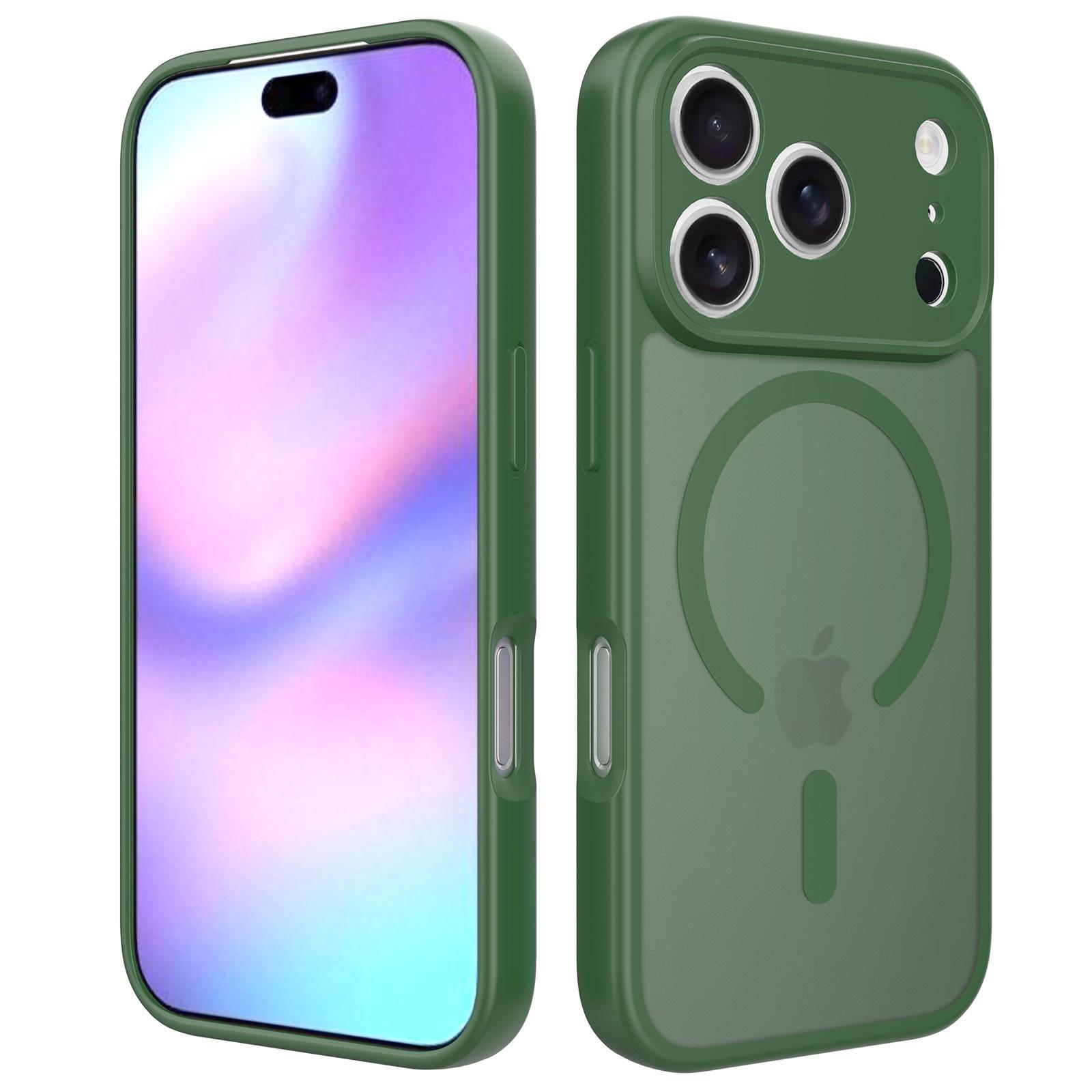 Apple iPhone 17 Pro Max Apple iPhone 17 Pro Магнітний чохол iphone17pro max темно-зелений колір
Apple iPhone 17 Pro Max Apple iPhone 17 Pro Магнітний чохол iphone17pro max темно-зелений колір