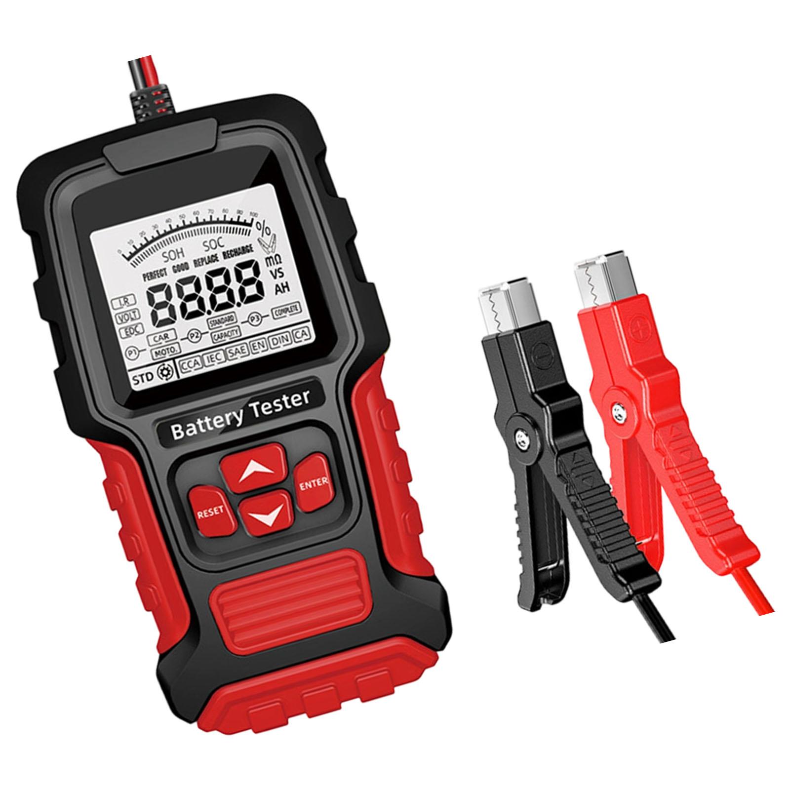 Portable Car Battery Diagnostic Tool For Internal Resistance Voltages Capacity Analysis Car Battery Tester червоний
Portable Car Battery Diagnostic Tool For Internal Resistance Voltages Capacity Analysis Car Battery Tester червоний
