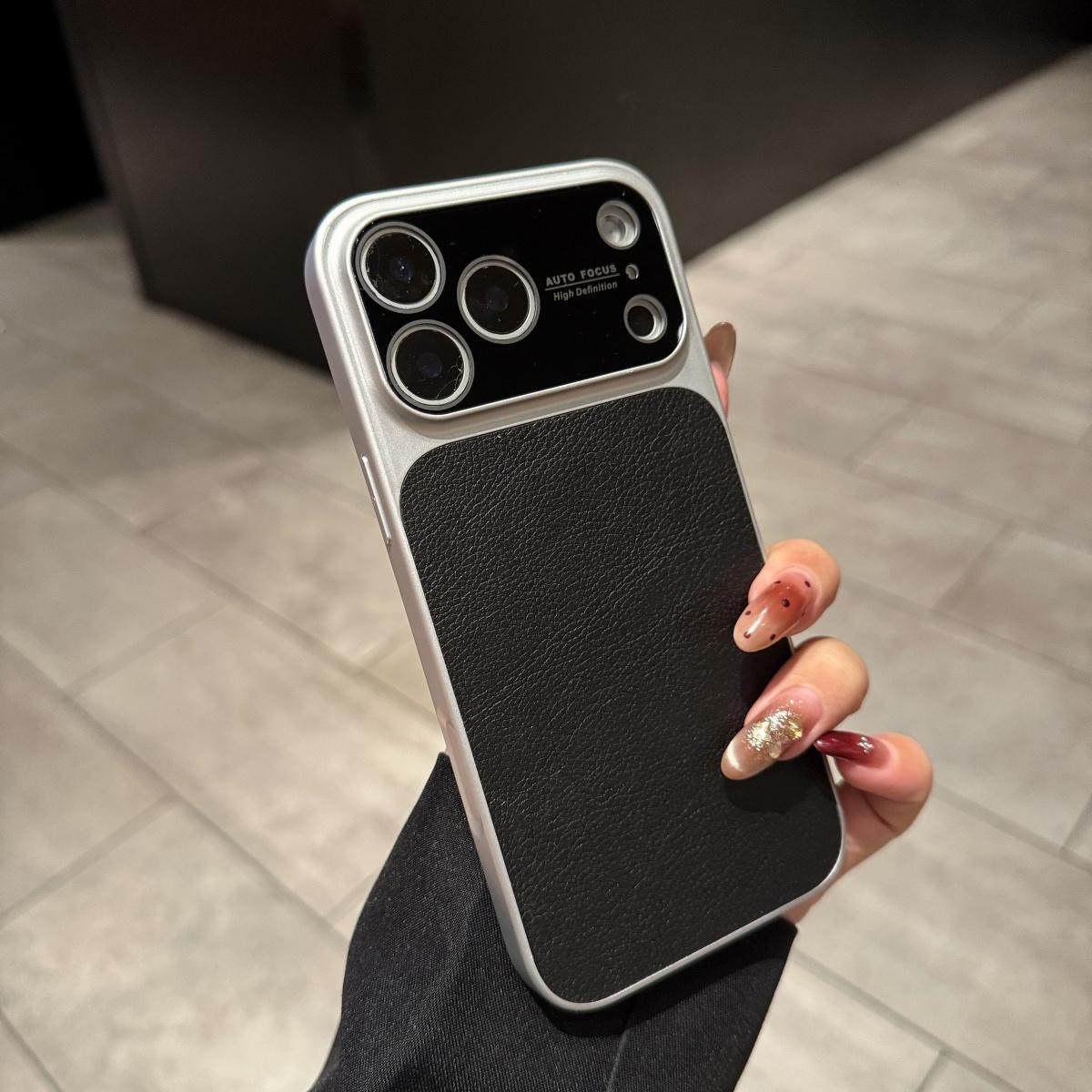 Luxury Litchi Leather Texture Large Window Phone Case For iPhone 17 16 15 14 Pro Max Matte Solid Color Shockproof Bumper Cover iPhone 15 чёрный
Luxury Litchi Leather Texture Large Window Phone Case For iPhone 17 16 15 14 Pro Max Matte Solid Color Shockproof Bumper Cover iPhone 15 чёрный