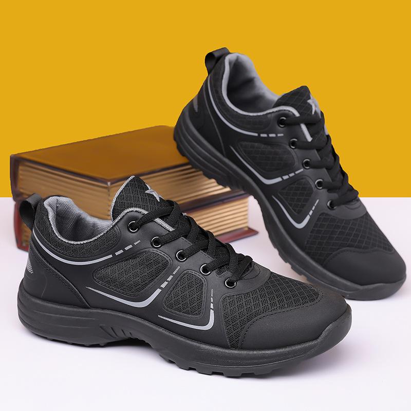 New training shoes Ultra light wear-resistant non-slip black outdoor breathable physical training running shoes men s labor insurance shoes 39
New training shoes Ultra light wear-resistant non-slip black outdoor breathable physical training running shoes men s labor insurance shoes 39