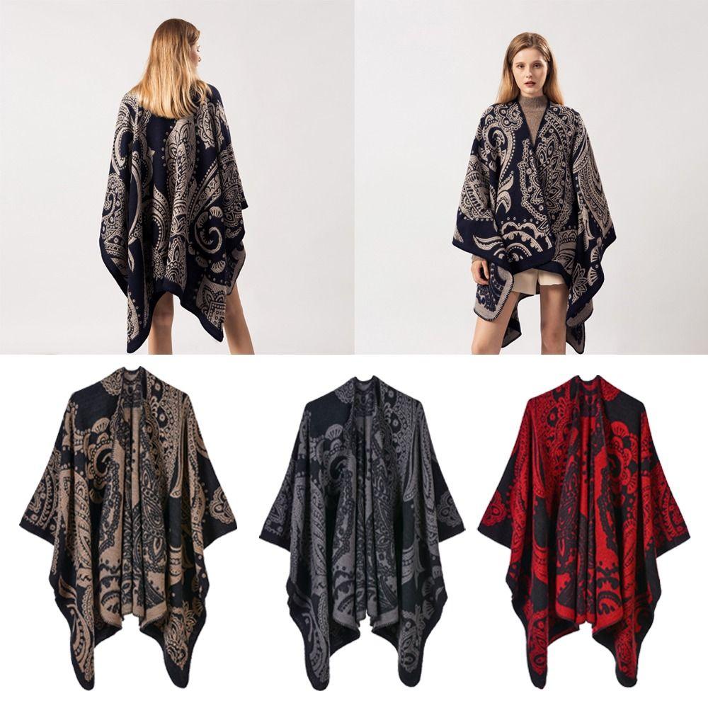 Thicken Fleece Shawl Winter Warm Cloak Cardigan Luxury Elegant Plush Wraps Scarf
Thicken Fleece Shawl Winter Warm Cloak Cardigan Luxury Elegant Plush Wraps Scarf