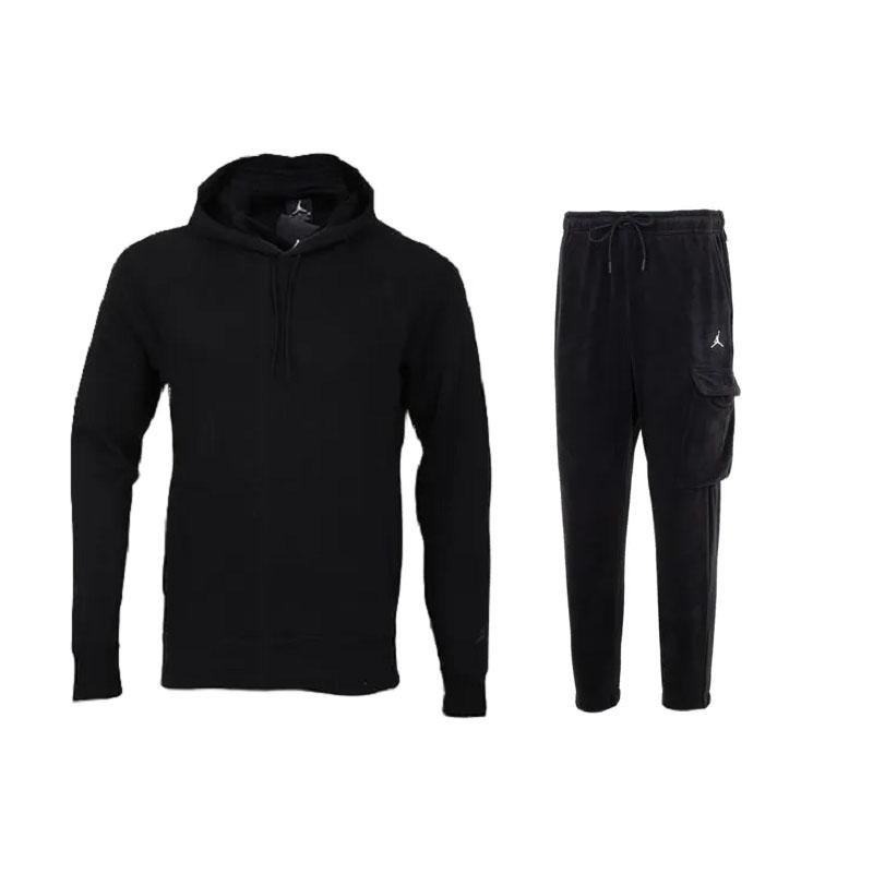 Jordan Comfortable Versatile Solid Color Fashion Zip-Up Hooded Long Sleeve Drawstring Large Pocket Sweatpants Set AQ1209-010+DV1568-010 XL
Jordan Comfortable Versatile Solid Color Fashion Zip-Up Hooded Long Sleeve Drawstring Large Pocket Sweatpants Set AQ1209-010+DV1568-010 XL