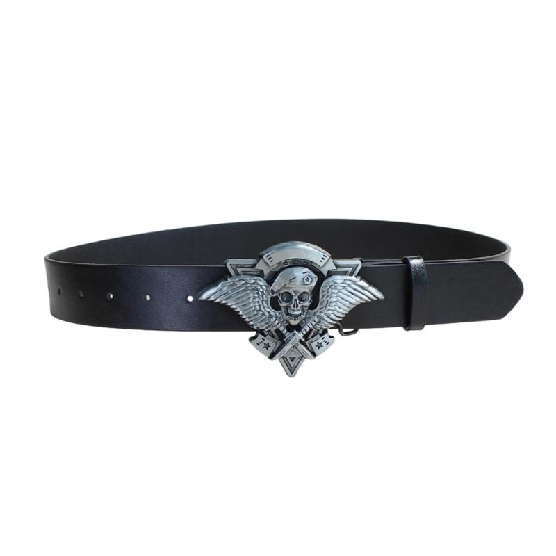 Skull Waist Belt Punk Gothic Style Adjustable PU Leather Strap Metal Waist Decoration For Men Women
Skull Waist Belt Punk Gothic Style Adjustable PU Leather Strap Metal Waist Decoration For Men Women