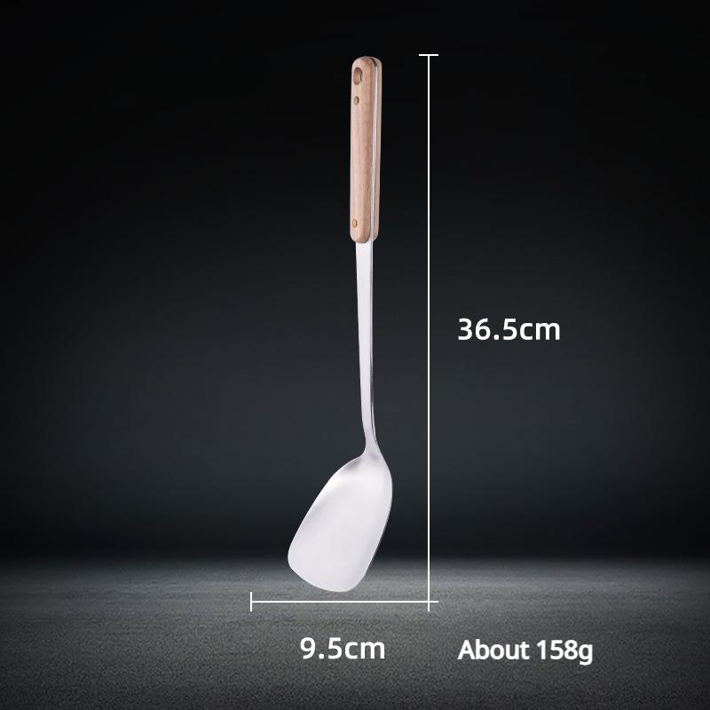 HANYANG Лопатка из нержавеющей стали, кухонная утварь, лопаточка с деревянной ручкой, кухонная лопатка 304-B (Sanded)
HANYANG Лопатка из нержавеющей стали, кухонная утварь, лопаточка с деревянной ручкой, кухонная лопатка 304-B (Sanded)