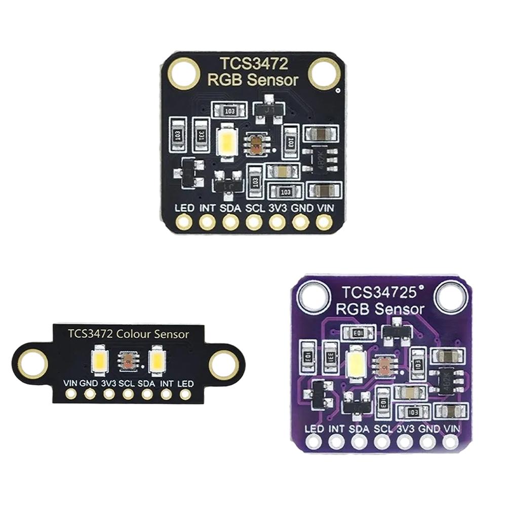 Плата розробки S# TCS34725 RGB IIC Датчик яскравого світла корисний для Arduino STM Square version
Плата розробки S# TCS34725 RGB IIC Датчик яскравого світла корисний для Arduino STM Square version