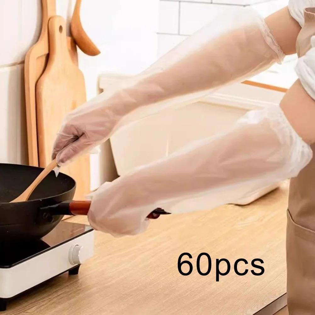 60pcs Long-sleeved Gloves Elastic Disposable Gloves With Extended Cuffs Household Cleaning Highly Elastic 60cm PE Film Gloves China Mainland
60pcs Long-sleeved Gloves Elastic Disposable Gloves With Extended Cuffs Household Cleaning Highly Elastic 60cm PE Film Gloves China Mainland