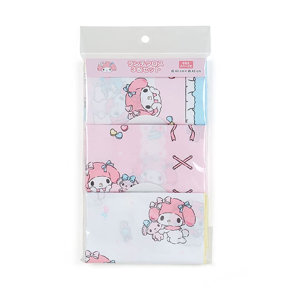 Sanrio Lunch Cloth Set of 43 x 43 Name Space My My Melody SANRIO 3, Approx. cm, 100% Cotton, Included, Melody, Character, 880019,
Sanrio Lunch Cloth Set of 43 x 43 Name Space My My Melody SANRIO 3, Approx. cm, 100% Cotton, Included, Melody, Character, 880019,