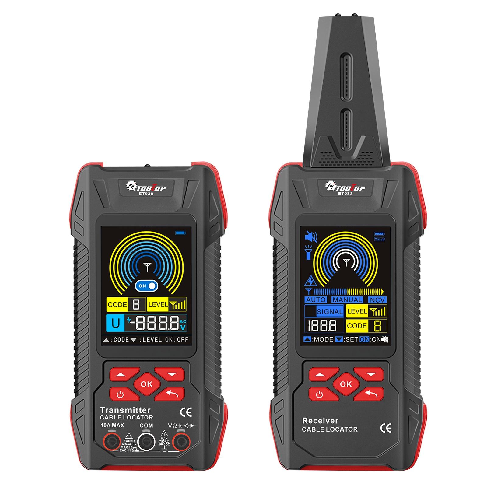 TOOLTOP Underground 400V Cable Locator ISR Thermal Imaging Camera 240*240 Resolution 3.2-Inch Display 60000 Counts Multimeter
TOOLTOP Underground 400V Cable Locator ISR Thermal Imaging Camera 240*240 Resolution 3.2-Inch Display 60000 Counts Multimeter