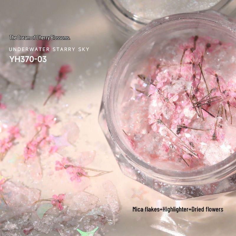 Набор иризирующих хлопьев слюды и сухоцветов для нейл-арта
Набор иризирующих хлопьев слюды и сухоцветов для нейл-арта