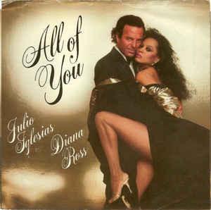 7inch Record DIANA ROSS & JULIO IGLESIAS - All Of You A4522 CBS, JI 1984 UK Pop Used
7inch Record DIANA ROSS & JULIO IGLESIAS - All Of You A4522 CBS, JI 1984 UK Pop Used