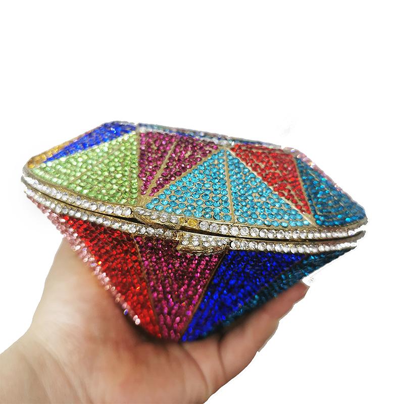 Diamond Crystal Handbags Clutches For Women’s Evening Rhinestone Prom Dinner Purse Luxury Minaudiere Female Party Bag Purses 15cmX9cmX9cm
Diamond Crystal Handbags Clutches For Women’s Evening Rhinestone Prom Dinner Purse Luxury Minaudiere Female Party Bag Purses 15cmX9cmX9cm