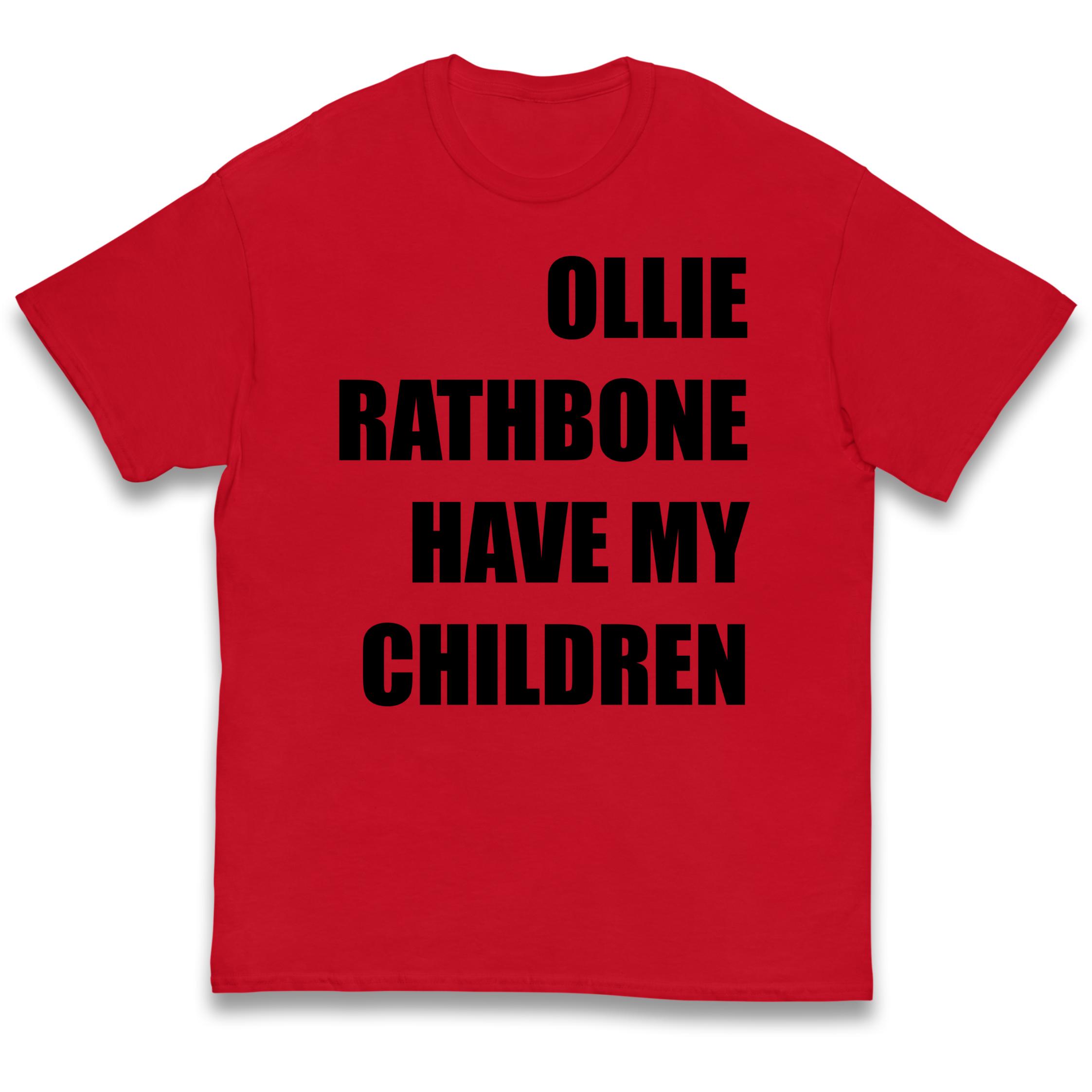Ollie Rathbone Have My Children Rob McElhenney Wrexham Kids T Shirt 130
Ollie Rathbone Have My Children Rob McElhenney Wrexham Kids T Shirt 130