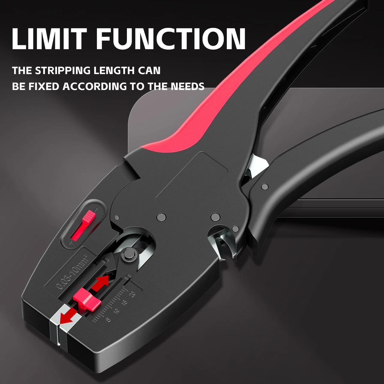 0.03-10mm²/32-7AWG Mini Multifunctional Electrical Repair Automatic Wire Stripper and Cutter Pliers 2 in 1 Heavy Duty Tools
0.03-10mm²/32-7AWG Mini Multifunctional Electrical Repair Automatic Wire Stripper and Cutter Pliers 2 in 1 Heavy Duty Tools