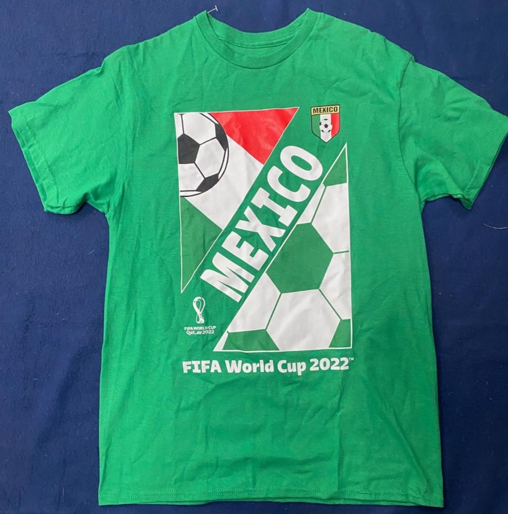 MEXICO World Cup 2022 Qatar Green Official Merchandise Shirt SZ M-NWOT Unisex T-Shirt XXXXL
MEXICO World Cup 2022 Qatar Green Official Merchandise Shirt SZ M-NWOT Unisex T-Shirt XXXXL