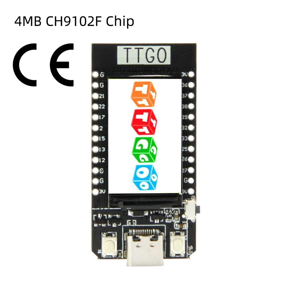TTGO T-Display 1,14-дюймова РК-плата керування ESP32 Бездротовий модуль WiFi Bluetooth Низьке енергоспоживання Розробка
TTGO T-Display 1,14-дюймова РК-плата керування ESP32 Бездротовий модуль WiFi Bluetooth Низьке енергоспоживання Розробка