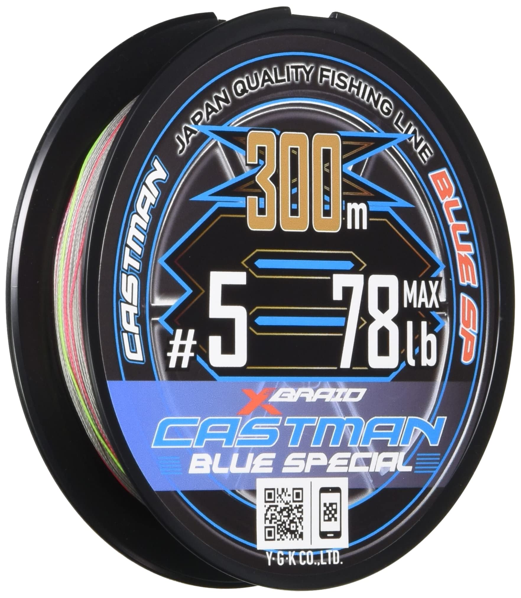 Castman Blue Special X8 300m 78lb Silver Red Mark every UJ Green Mark every X-Braid #5 (Fig 10m, 50m)
Castman Blue Special X8 300m 78lb Silver Red Mark every UJ Green Mark every X-Braid #5 (Fig 10m, 50m)