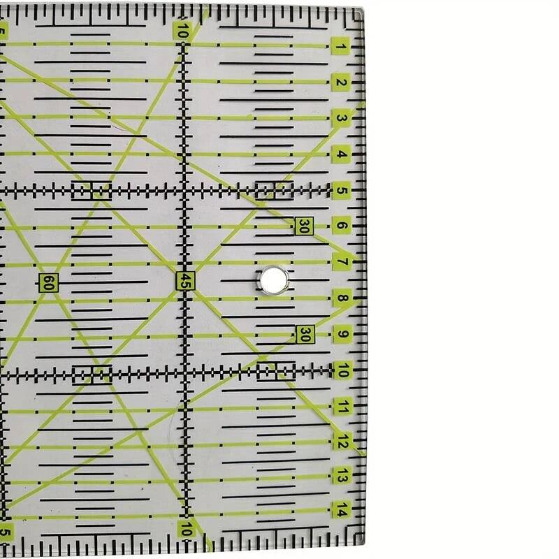 1 Set, Meoliny Sewing Patchwork Ruler Acrylic Sewing Crafts Making Tool Tailor Professional Supplies
1 Set, Meoliny Sewing Patchwork Ruler Acrylic Sewing Crafts Making Tool Tailor Professional Supplies
