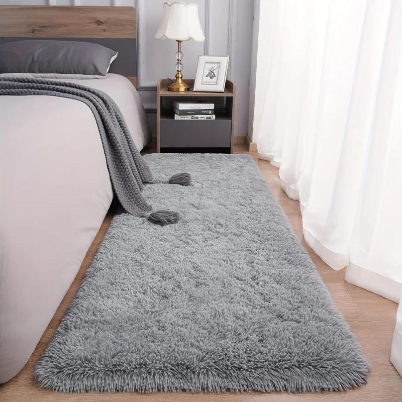 Solid Color Shaggy Rug Fluffy and Soft Bedside Rug for Bedroom Youth Dormitory Rug Children s Room Floor Mat Home Decor 40x120cm 16x47inch світло-сірий колір
Solid Color Shaggy Rug Fluffy and Soft Bedside Rug for Bedroom Youth Dormitory Rug Children s Room Floor Mat Home Decor 40x120cm 16x47inch світло-сірий колір