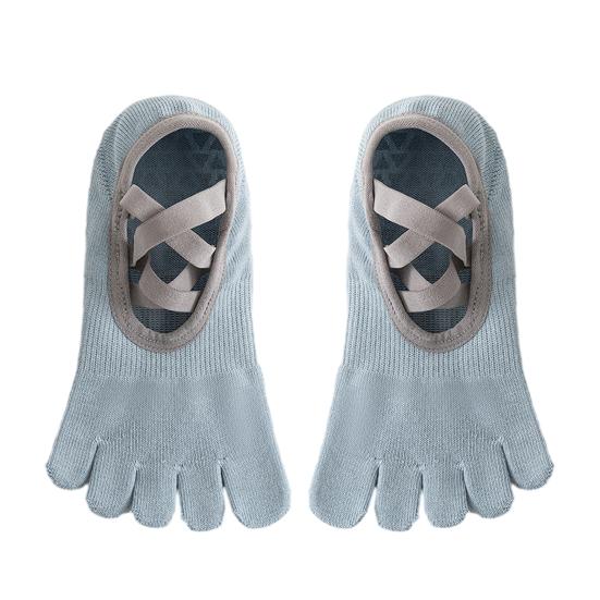 1 Pair Yoga 5-Toe Socks with Non-slip Gripper Breathable Mid-calf Socks Summer Women Ballet Dance Pilates Cotton Toe Crew синій
1 Pair Yoga 5-Toe Socks with Non-slip Gripper Breathable Mid-calf Socks Summer Women Ballet Dance Pilates Cotton Toe Crew синій