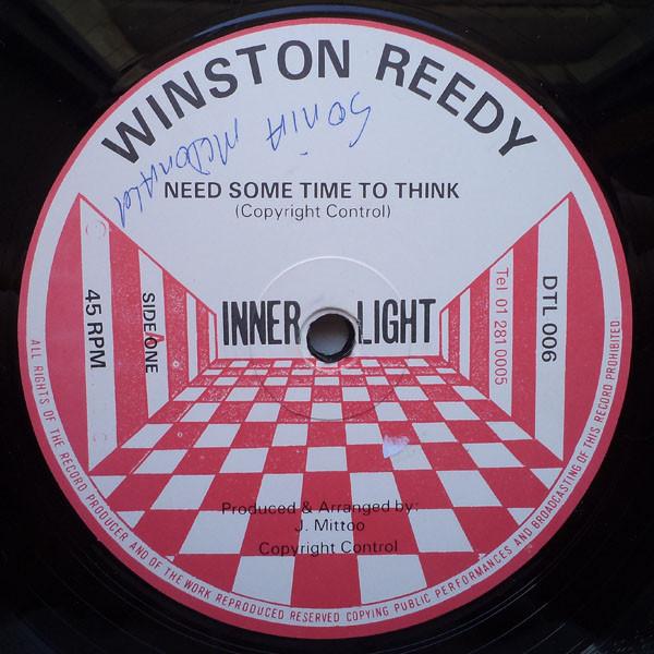 12inch Record WINSTON REEDY - Need Some Time To Think / Message T DTL006 Inner Light 1982 UK Reggae, Ska & Dub Used
12inch Record WINSTON REEDY - Need Some Time To Think / Message T DTL006 Inner Light 1982 UK Reggae, Ska & Dub Used