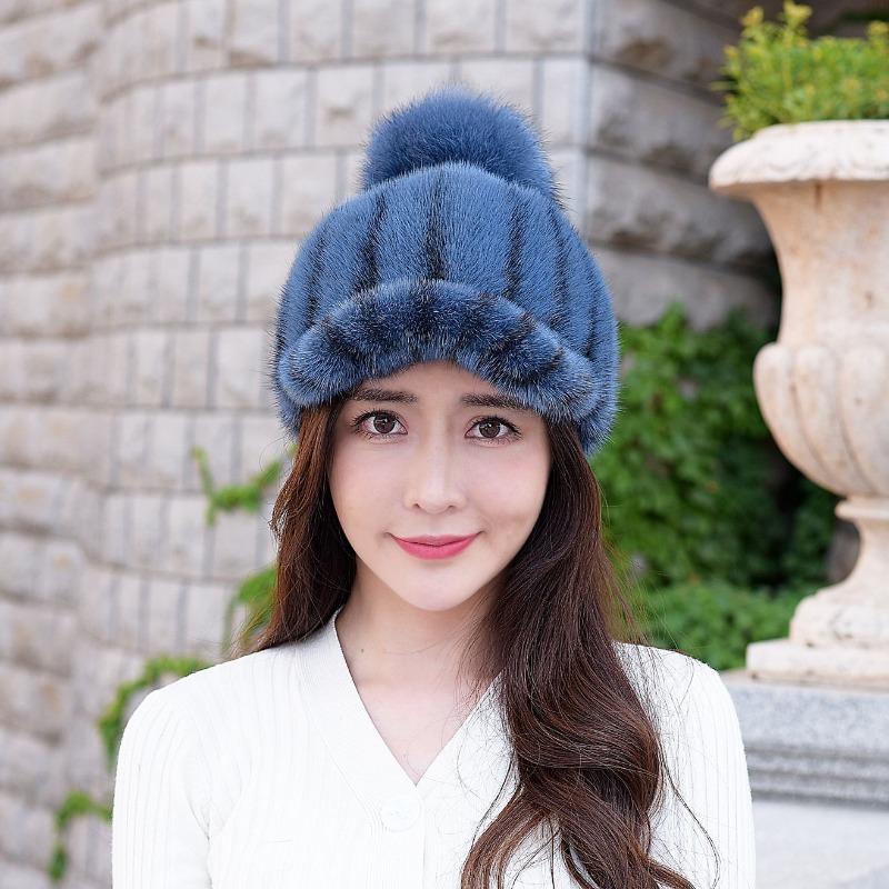 Зима, новая норковая шляпа-рыбий язык, повседневная меховая шапка с лисьим помпоном, подчеркивающая лицо, норковый головной убор Adjustable джинсовый синий
Зима, новая норковая шляпа-рыбий язык, повседневная меховая шапка с лисьим помпоном, подчеркивающая лицо, норковый головной убор Adjustable джинсовый синий